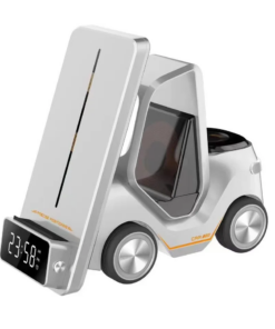 Kucni punjac Wireless 15W Viljuskar 5 u 1 beli