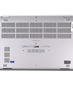 Dell Latitude 5410 bottom side with ventilation and labels