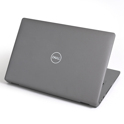 Dell Latitude 5410 top cover partially open with logo