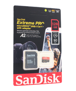 Mem. Kartica SanDisk SDHC 128GB Extreme PRO 4K UHD V30 sa adapterom ZJ CN