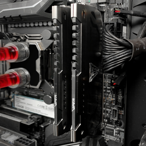 Memorija DDR4 16GB 2x8GB 3200MHZ Patriot Viper Steel Series Dual Channel PVS416G320C6K - Image 3