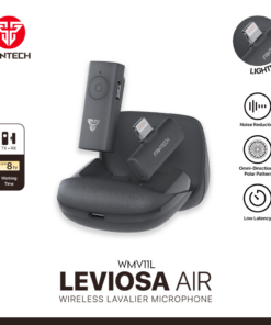 Mikrofon Wireless Fantech Lavalier Leviosa Air WMV11L (Single Mic) Lightning