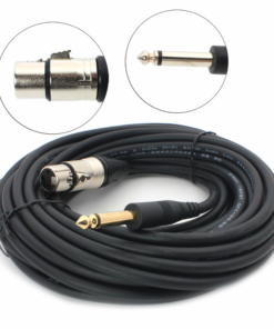 Mikrofonski kabl XLR na 6.3mm JWD-AU20 10m