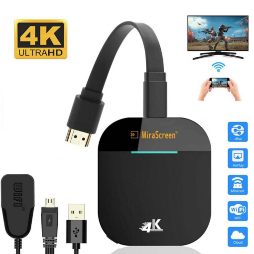 MiraScreen G5 Plus Dual Band 4K Wi-Fi HDMI prijemnik za TV - Image 5