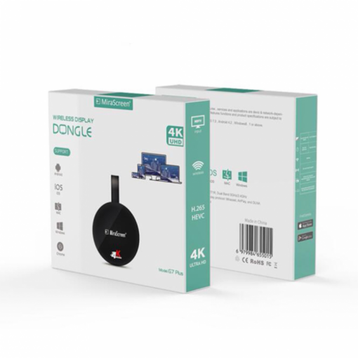 MiraScreen G7 Plus Dual Band 4K Wi-Fi HDMI prijemnik za TV - Image 5