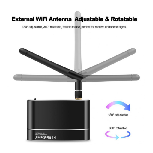 MiraScreen X6W  Wi-Fi HDMI prijemnik za TV - Image 3