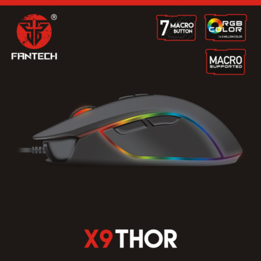Mis Gaming Fantech X9 Thor crni - Image 2
