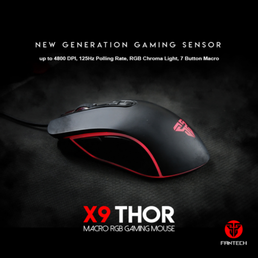 Mis Gaming Fantech X9 Thor crni - Image 4
