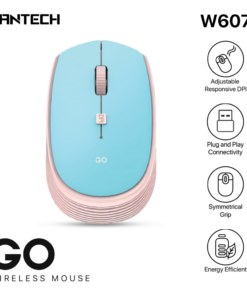 Mis Wireless Fantech W607 GO plavi