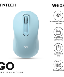 Mis Wireless Fantech W608 GO plavi