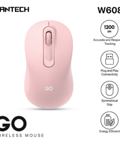 Mis Wireless Fantech W608 GO roze