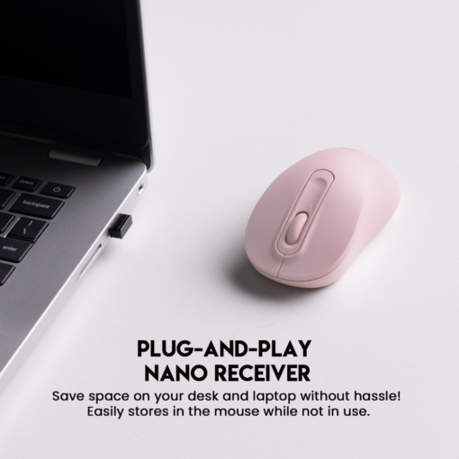 Mis Wireless Fantech W608 GO roze - Image 2