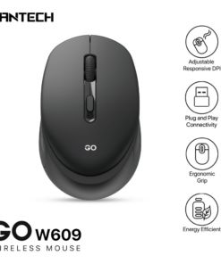 Mis Wireless Fantech W609 GO crni