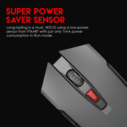 Mis Wireless Fantech WG10 Raigor II sivi - Image 4