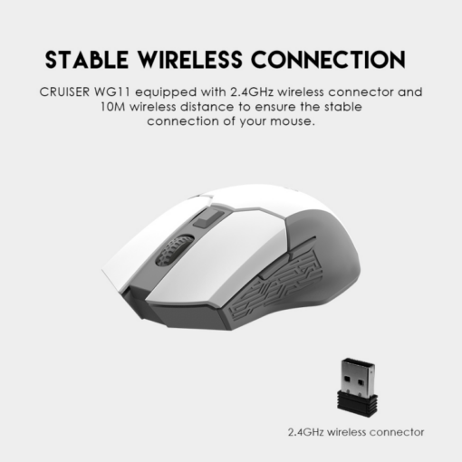 Mis Wireless Fantech WG11 Cruiser space edition - Image 5