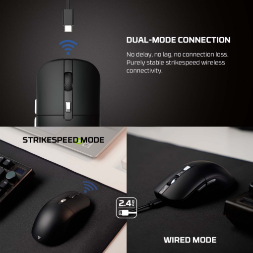 Mis Wireless Gaming Fantech WG9S Kanata S crni - Image 5