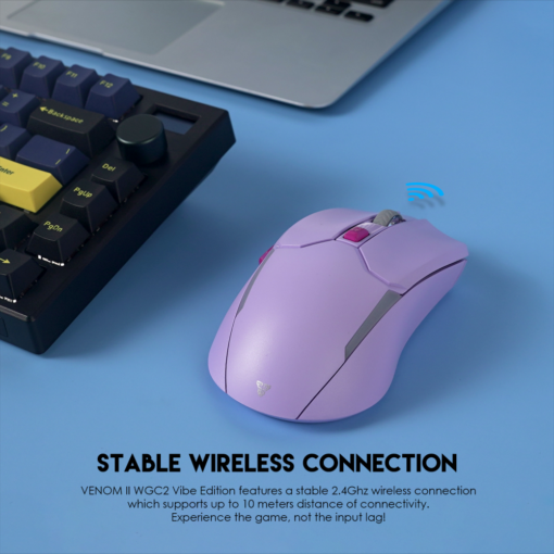 Mis Wireless Gaming Fantech WGC2 Venom II ljubicasti - Image 5