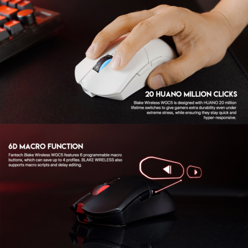 Mis Wireless Gaming Fantech WGC5 blake Space Edition - Image 4