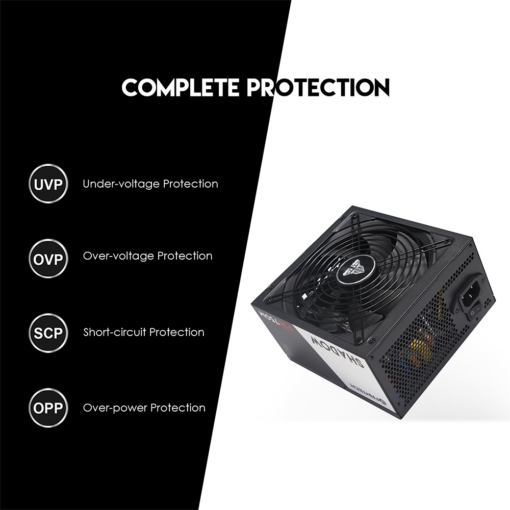 Napajanje Fantech PSB750M 750W (80+ Bronze) modularno crno - Image 4
