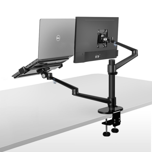 Nosac dvostruki stoni za LCD i notebook crni - Image 2