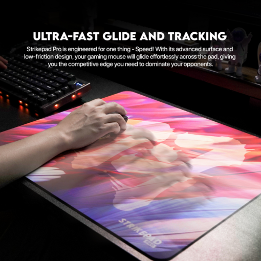 Podloga za mis Fantech MST491P Holographic Strikepad PRO crvena - Image 3