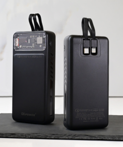 Power bank prenosiva baterija Oxpower P410 PD QC 22.5W 20000mAh crna