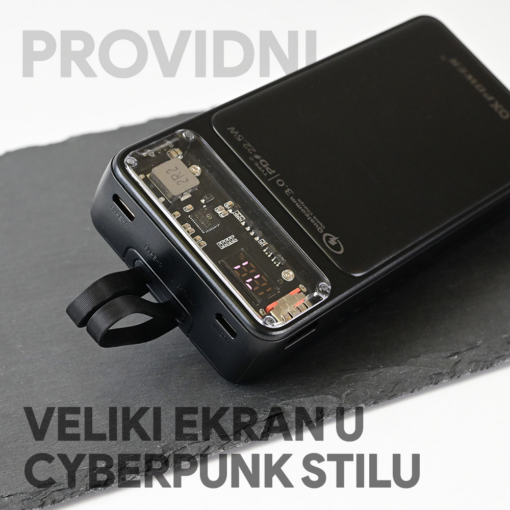 Power bank prenosiva baterija Oxpower P410 PD QC 22.5W 20000mAh crna - Image 3