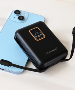 Power bank prenosiva baterija Oxpower PDW11 PD QC 22.5W 12000 mAh crna