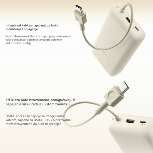 Power bank prenosiva baterija Xiaomi 33w 20000 mAh bez - Image 4