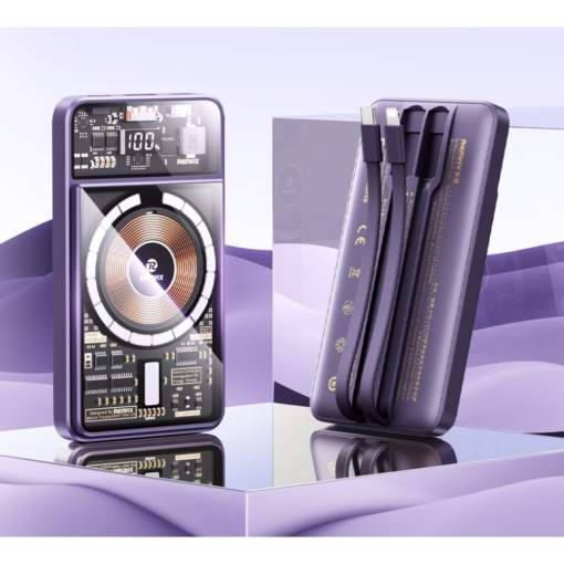 Power bank prenosiva baterija REMAX Phantom Series RPP-580 PD 20W+QC 22.5W 10000mAh beli - Image 2