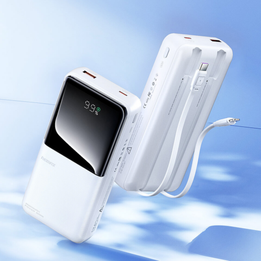 Power bank prenosiva baterija REMAX Cynlle Series RPP-680 PD 20W+QC 22.5W 20000mAh beli - Image 4