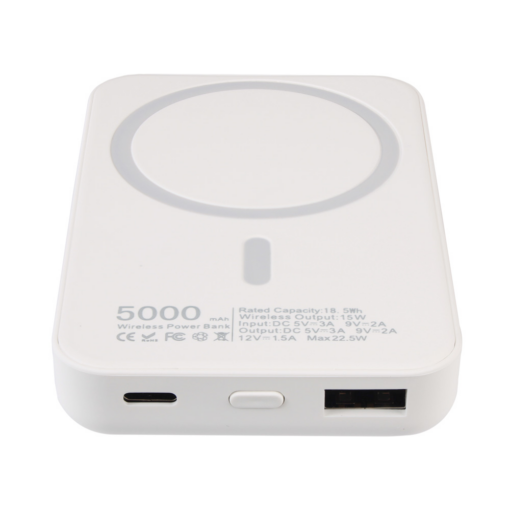 Powerbank Magsafe PD 5000 mAh bela - Image 2