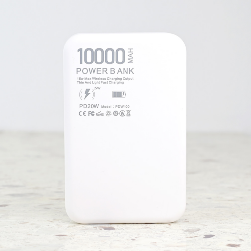 Powerbank Magsafe PD W100 10000mAh bela - Image 3