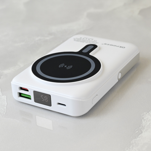 Powerbank Magsafe PD W102 10000mAh bela - Image 4