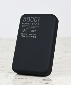 Powerbank Magsafe PD W5 5000mAh crna