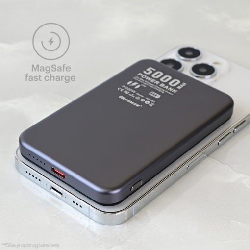 Powerbank Magsafe PD W52 5000mAh siva - Image 5