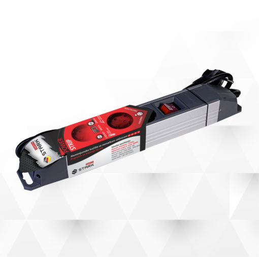 Produzni kabl STARK Switch 1.8m, 3 uticnice, prekidac - Image 3