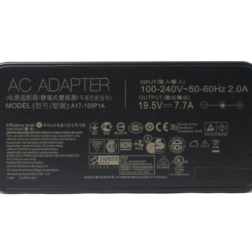 Punjac za laptop Asus 19.5V 7.7A (6.0*3.7) - Image 3