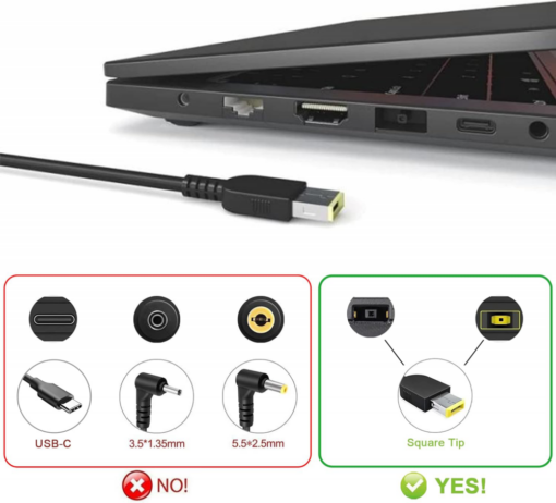 Punjac za laptop Lenovo 20V 11.5A USB Type - Image 4