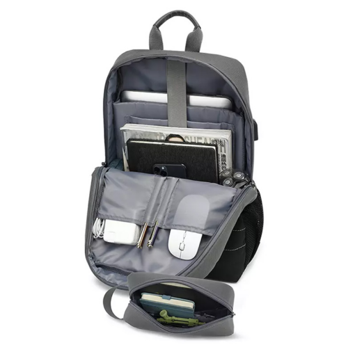 Ranac POSO 10009, 15.6" sivi - Image 5