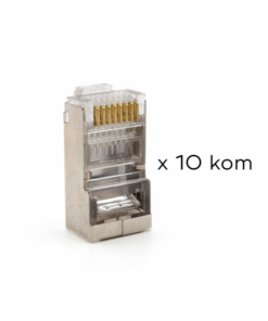 Konektor RJ45 metalni CAT5 JWD-AD79 10 kom
