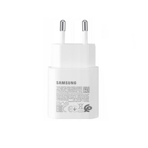 Samsung kucni punjac PD 3A 25W Type C bez kabla beli BULK (EP-TA800NWE) - Image 5