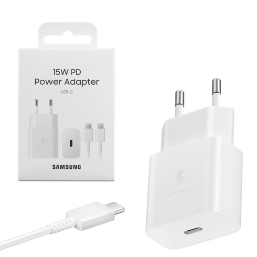 Samsung kucni punjac 15W Type C sa kablom beli (EP-T1510-XWE) - Image 5