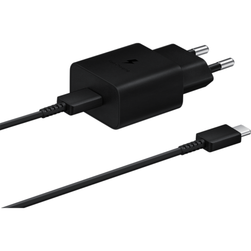 Samsung kucni punjac 15W Type C sa kablom crni (EP-T1510-XBE)