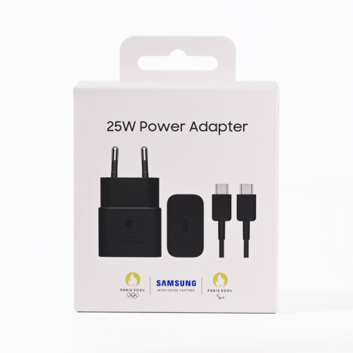Samsung kucni punjac (USB Type-C) 3A 25W sa kablom crni (EP-T2510-NBE) - Image 5