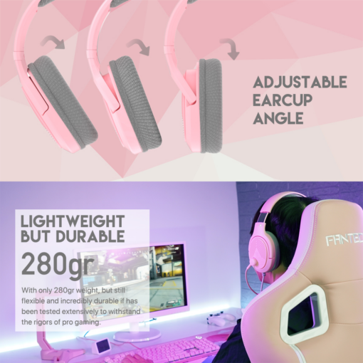 Slusalice Gaming Fantech MH88 Trinity Sakura - Image 4