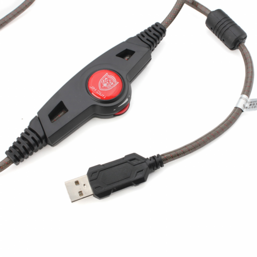 Slusalice Gaming Jindun M08V 7.1 crno sive - Image 4