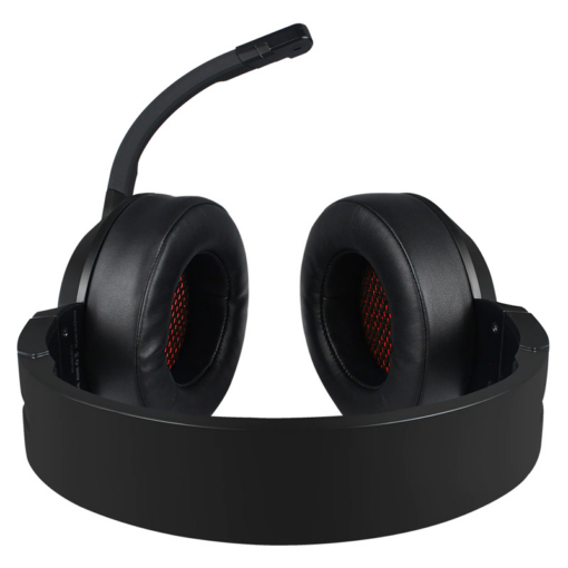 Slusalice Gaming Nubwo N11U LED USB crno crvene - Image 3