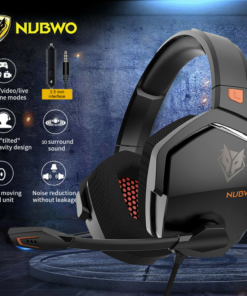 Slusalice Gaming Nubwo N16D 3.5mm crne