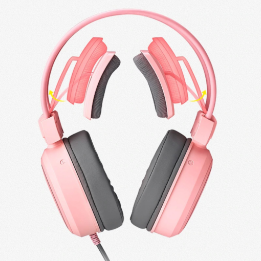 Slusalice Gaming Rapoo VH610 7.1 USB pink - Image 5
